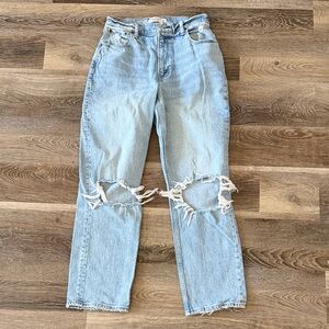 Abercrombie & Fitch Ultra High Rise 90s Straight Jeans